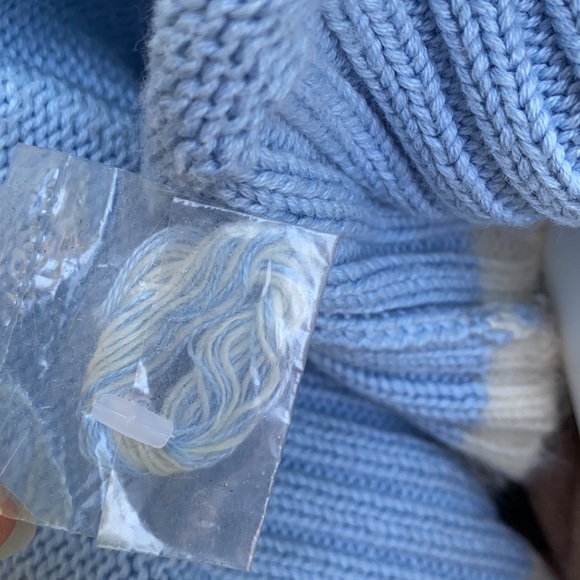 Quacker Factory Snowflake Embroidered Beaded Knit Xmas Sweater Zippered Jacket - Picture 12 of 12